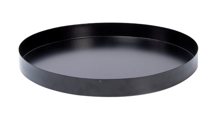 Vannspeil svart rund M Ø57,6 cm